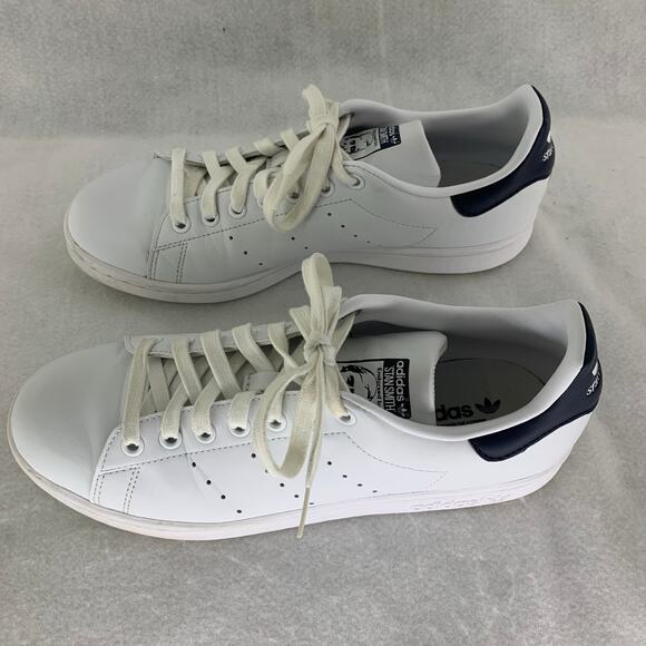 Adidas Stan Smith Tennis Shoes Sneaker White Lace Up Women - Picture 7 of 10